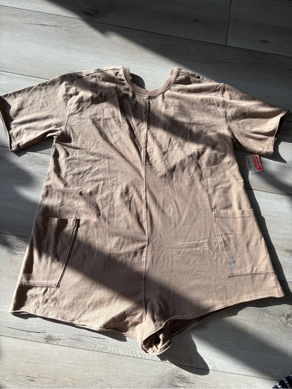 Free People Movement Hot Shot Tee Romper (XS) - NWT